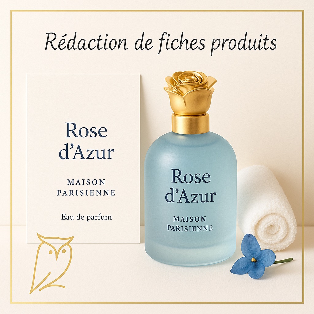 Rédaction de fiches produits SEO pour sites e-commerce et boutiques en ligne – La Chouette Rédactrice