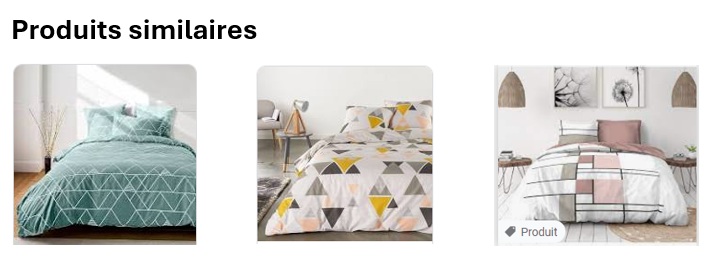 Sélection de parures de lit modernes et colorées similaires à la housse de couette CASATXU SONYA.